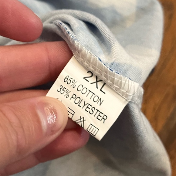 Nice! 4th of July tank top women’s 2XL soft comfort USA flag red white blue - Picture 5 of 7